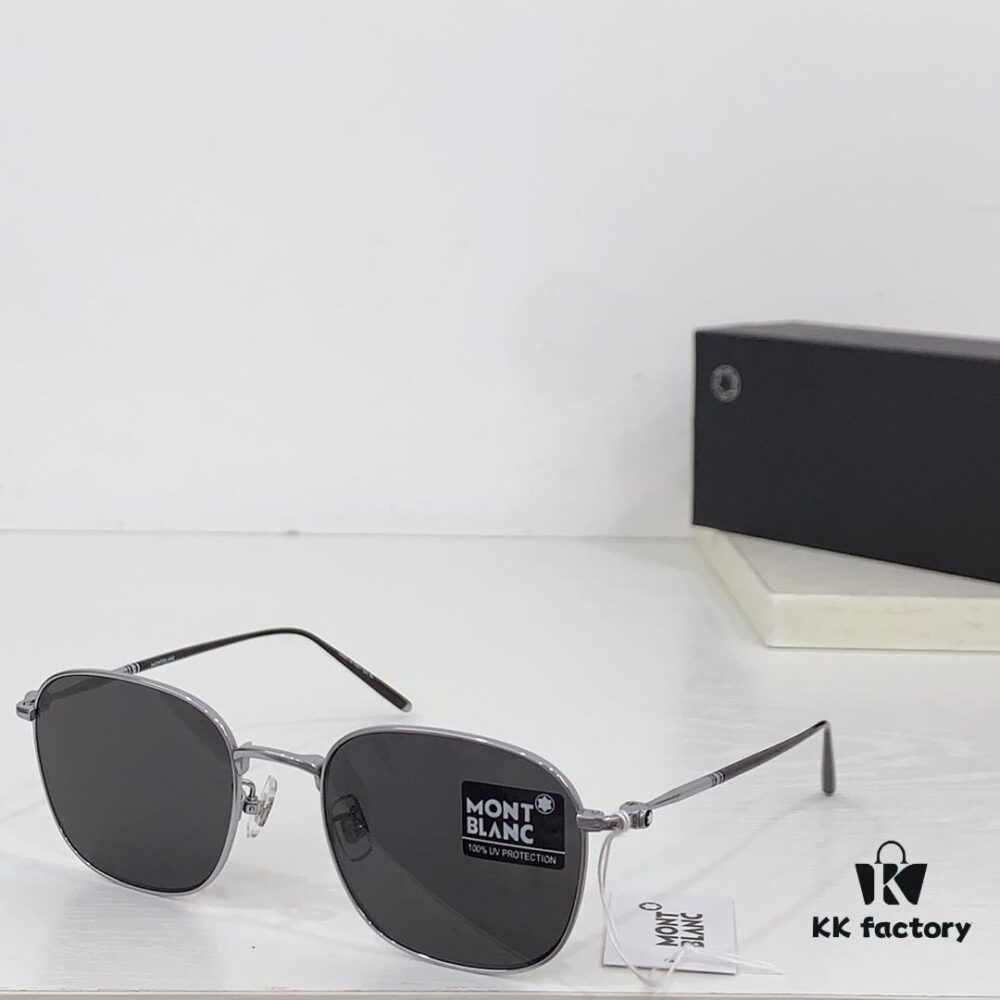 160 TITANIUM MONT BLANC* MODEL: MB0415OA SIZE: 53-21-145 Eyeglasses Sunglasses