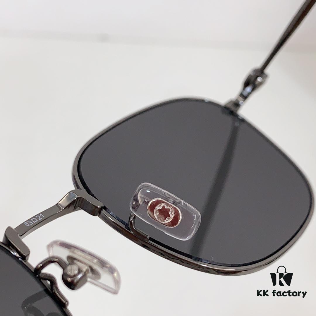 160 TITANIUM MONT BLANC* MODEL: MB0415OA SIZE: 53-21-145 Eyeglasses Sunglasses