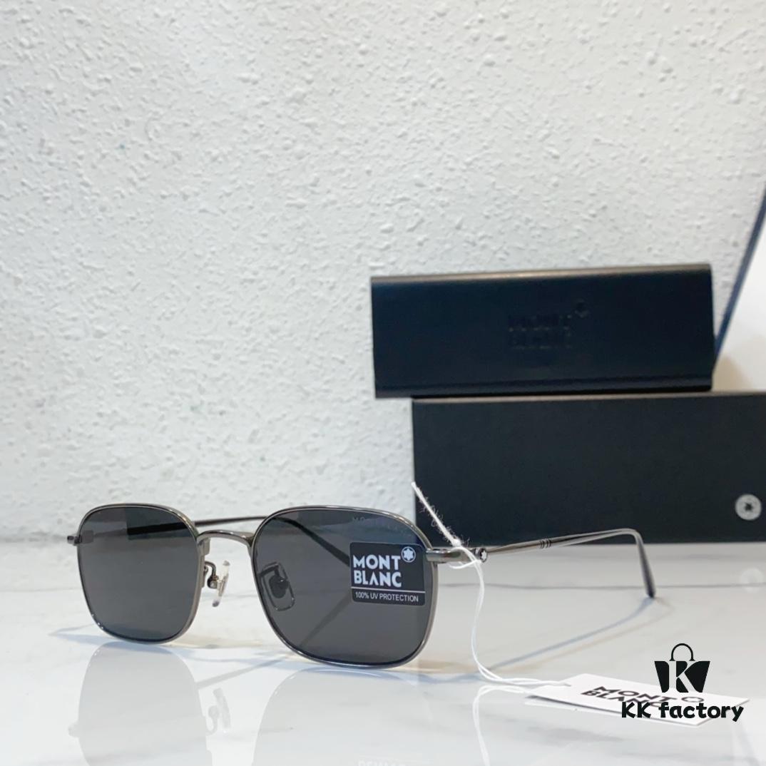 160 TITANIUM Titanium Frame MONT BLANC MODEL: MB0414OA SIZE: 56-17-145 Sunglasses