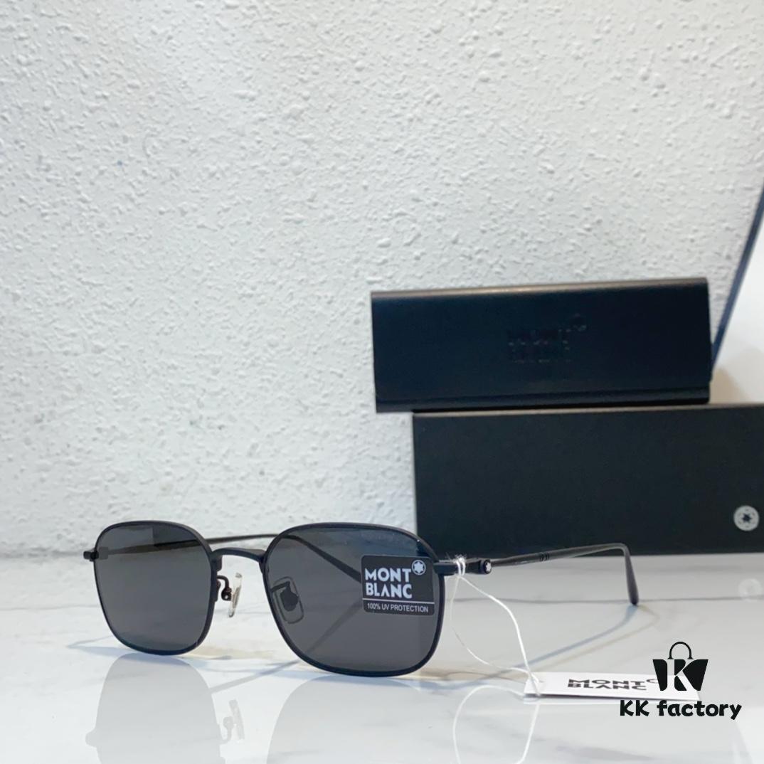 160 TITANIUM Titanium Frame MONT BLANC MODEL: MB0414OA SIZE: 56-17-145 Sunglasses