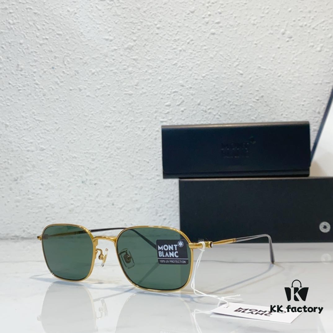 160 TITANIUM Titanium Frame MONT BLANC MODEL: MB0414OA SIZE: 56-17-145 Sunglasses