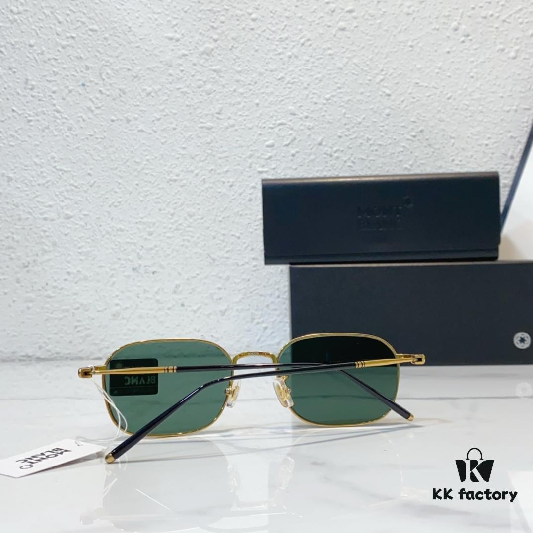 160 TITANIUM Titanium Frame MONT BLANC MODEL: MB0414OA SIZE: 56-17-145 Sunglasses