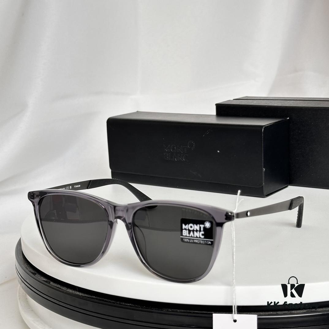 MONTBLANC Pure Titanium Model: MB0330S Size: 55□18-145 Sunglasses