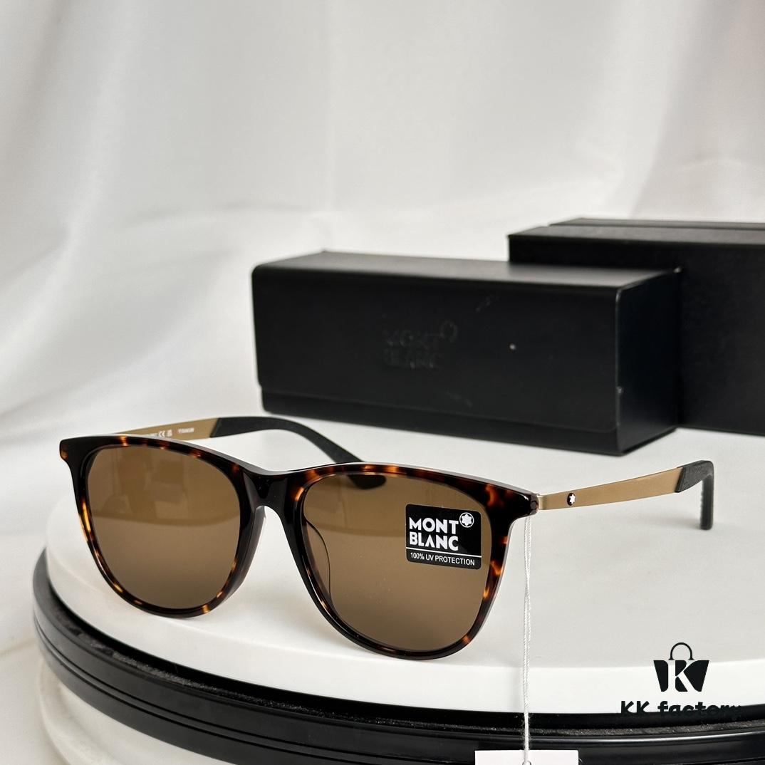 MONTBLANC Pure Titanium Model: MB0330S Size: 55□18-145 Sunglasses