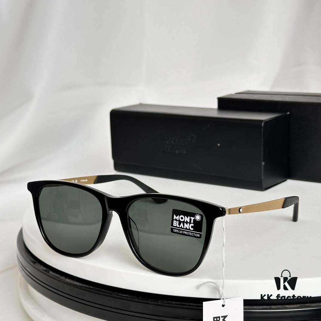 MONTBLANC Pure Titanium Model: MB0330S Size: 55□18-145 Sunglasses