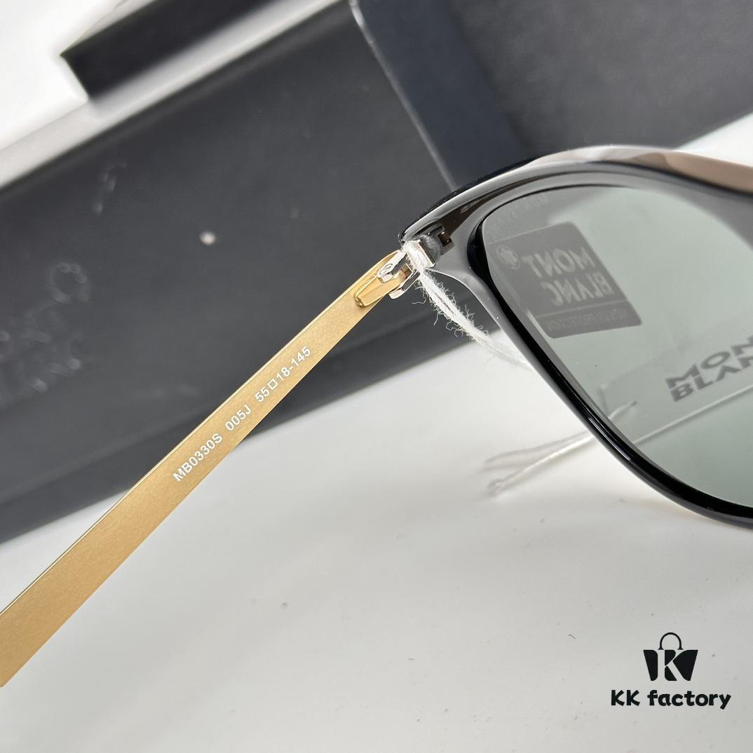 MONTBLANC Pure Titanium Model: MB0330S Size: 55□18-145 Sunglasses
