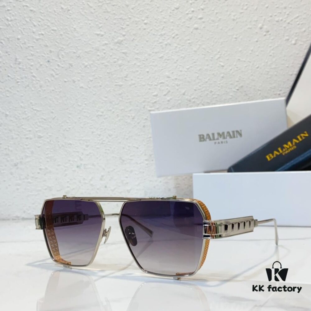 160 BALMAIN PREMIER TITANIUM MOD: BPS154-61 Size: 61-14-150 Sunglasses