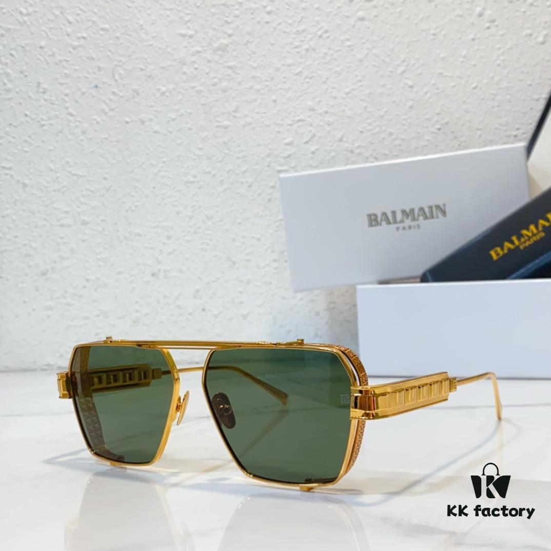 160 BALMAIN PREMIER TITANIUM MOD: BPS154-61 Size: 61-14-150 Sunglasses
