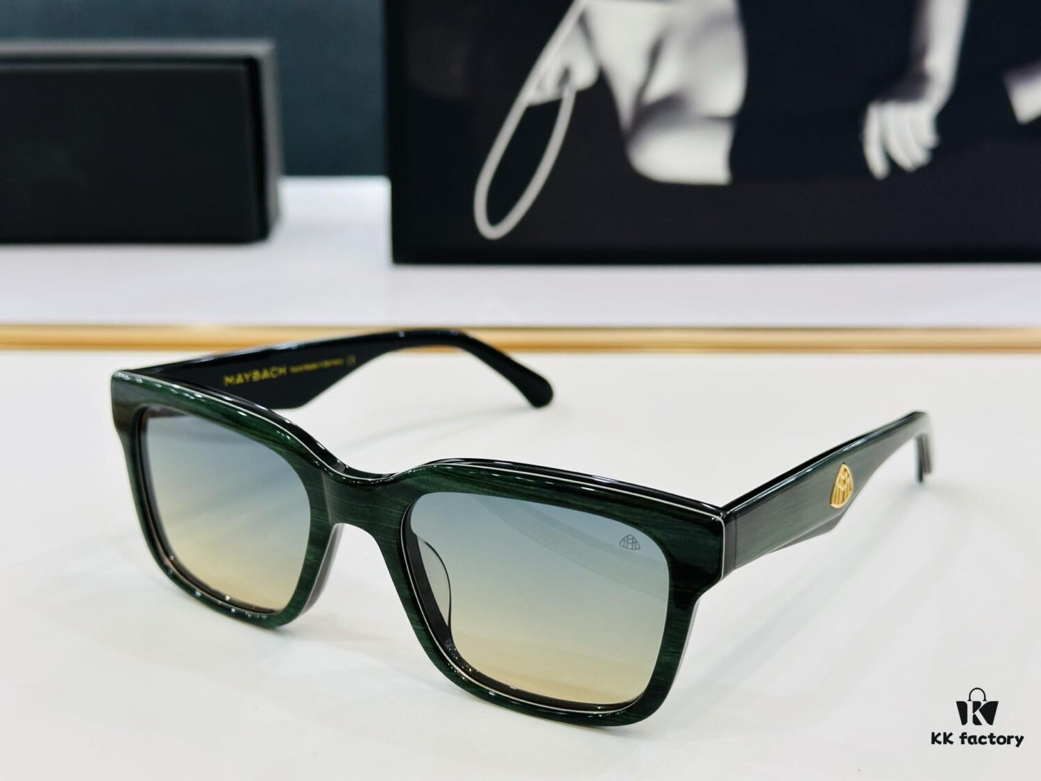 Eyeglasses Sunglasses High Quality Maybach MAYBAC*H Z36 Size 53□20-145 Exquisite Craftsmanship Premium Quality A+