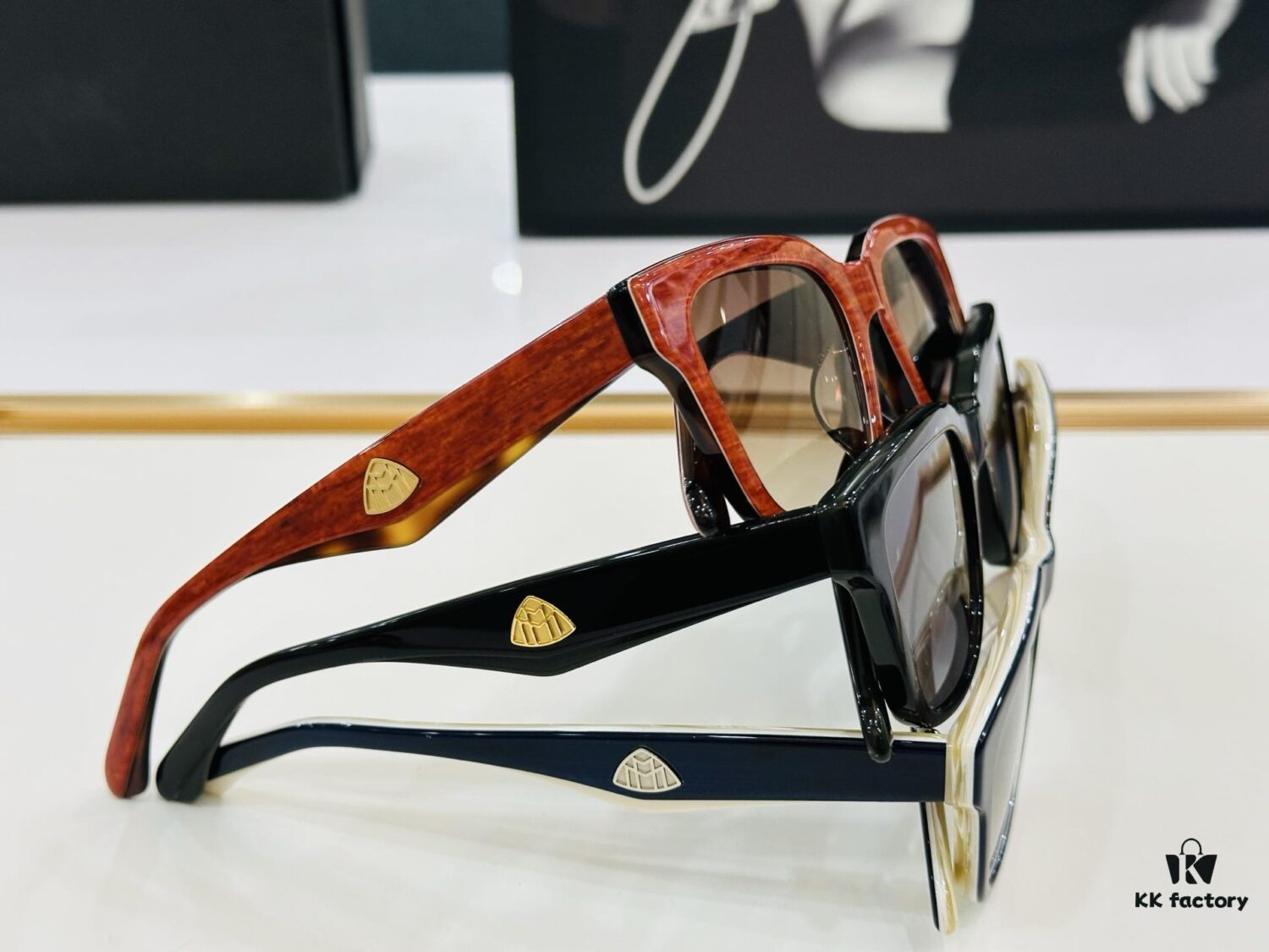 Eyeglasses Sunglasses High Quality Maybach MAYBAC*H Z36 Size 53□20-145 Exquisite Craftsmanship Premium Quality A+