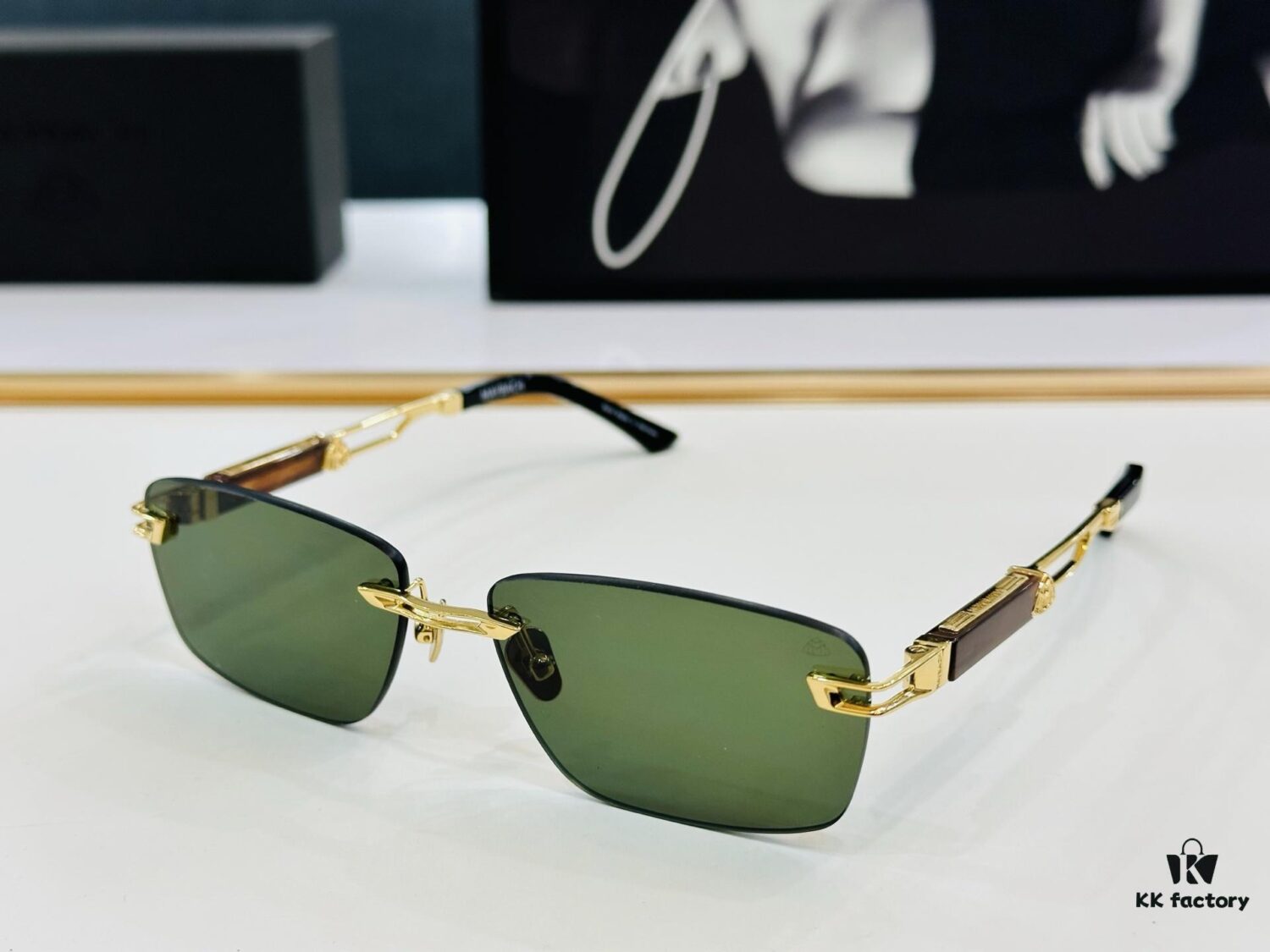 Eyeglasses Sunglasses High Quality MAYBACH 🎉🎉 Exquisitely Crafted 💕💕 MAYBAC*H Z25 Size: 56-18-145 Premium Texture A+ Quality