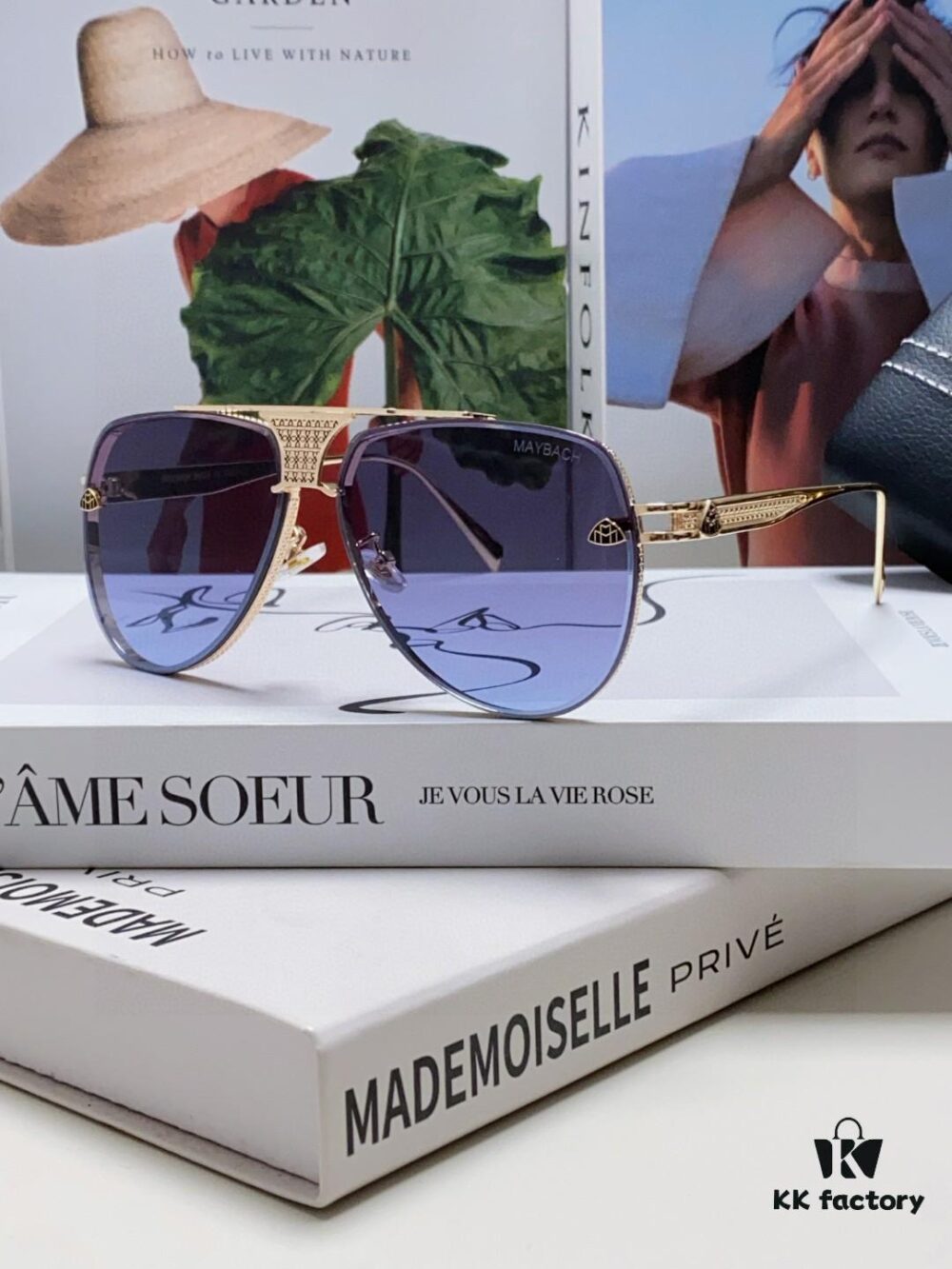 MAYBAC MACHONE Men's Aviator Sunglasses