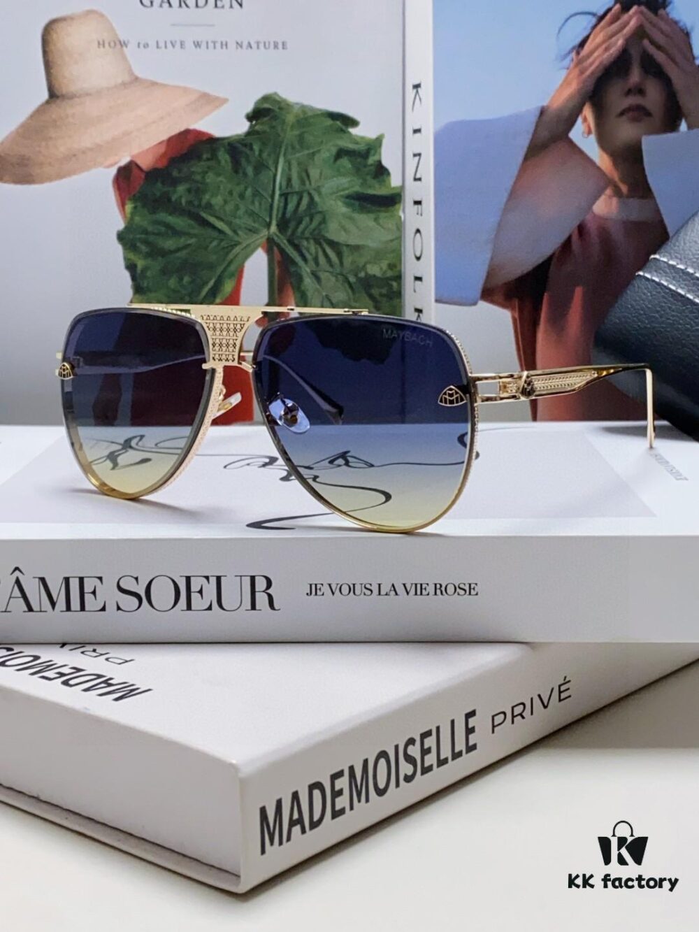 MAYBAC MACHONE Men's Aviator Sunglasses