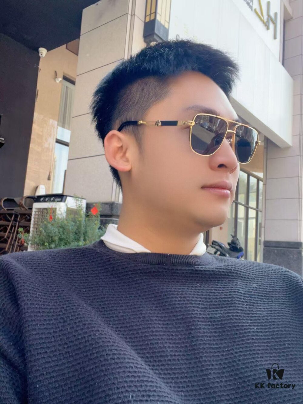 MAYBACH G-ABM0204 Unisex Sunglasses, Size 58-15-140