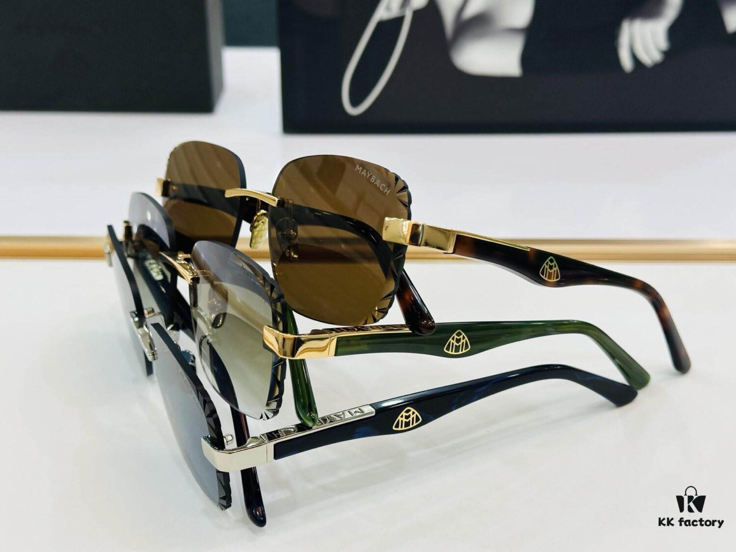 High-Quality MAYBACH Z130 Sunglasses, Exquisite Craftsmanship, Premium Feel