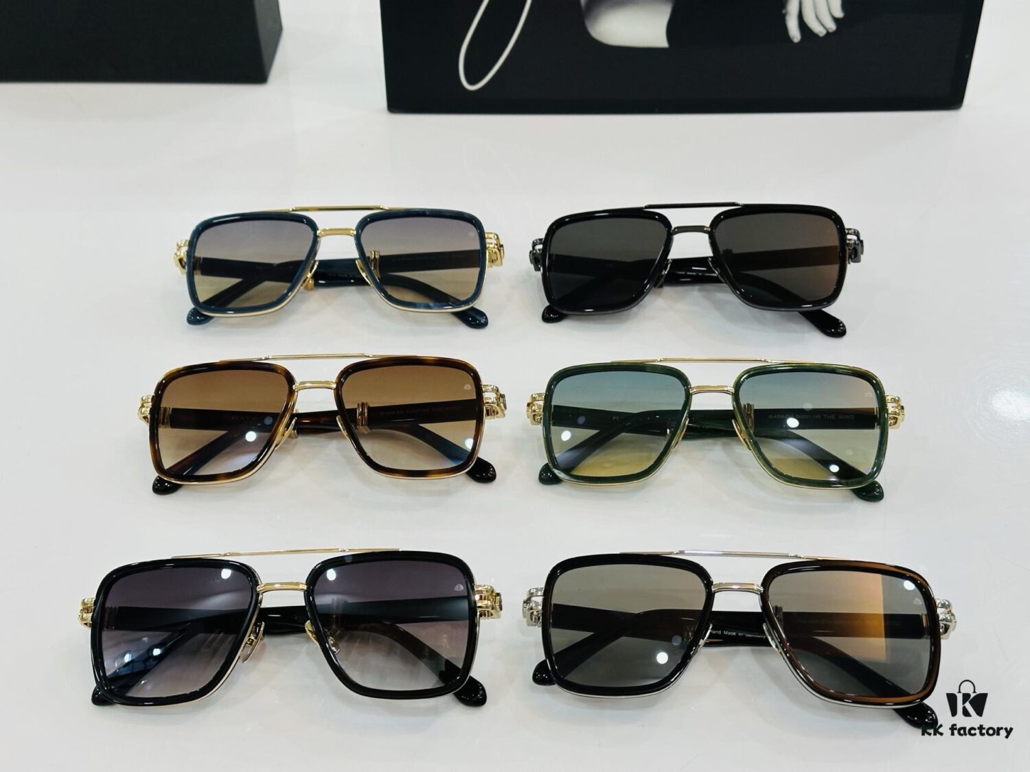 High-Quality MAYBACH Z35 Sunglasses, Exquisite Craftsmanship, Premium Feel, Size 53-21-145