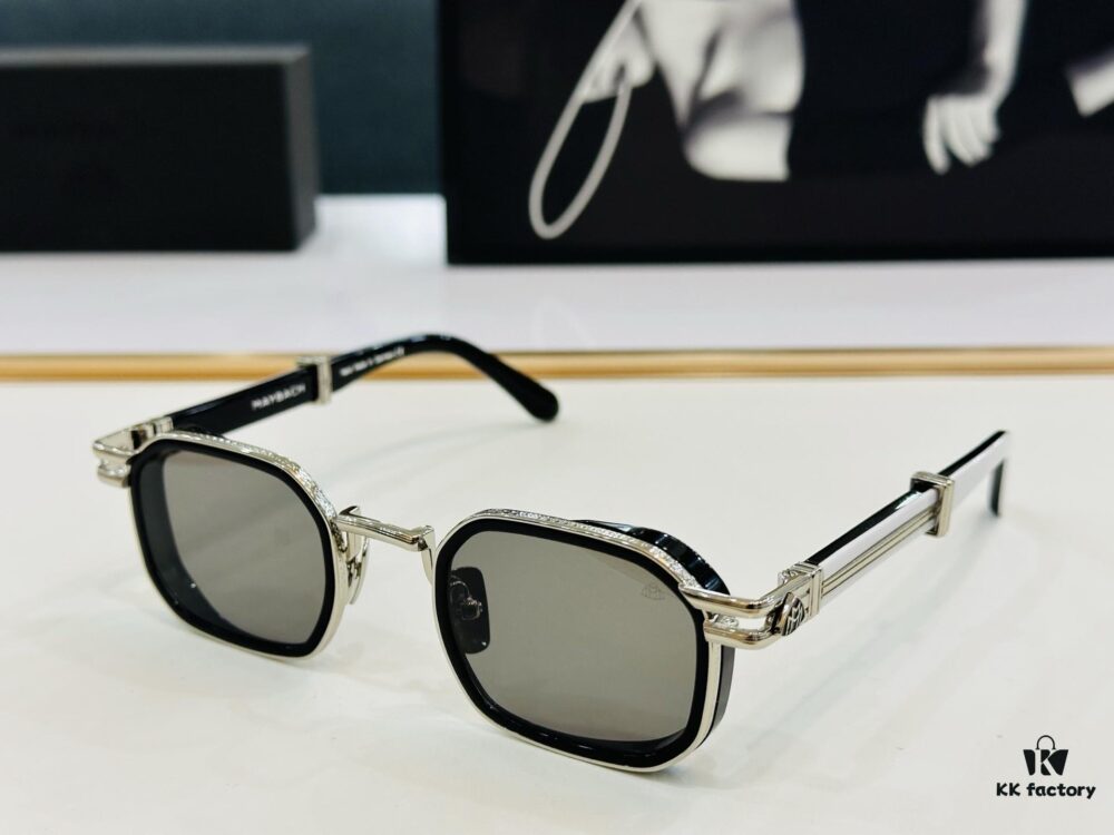 High-Quality MAYBACH Z33 Sunglasses, Exquisite Craftsmanship, Premium Feel, Model 48-26-146