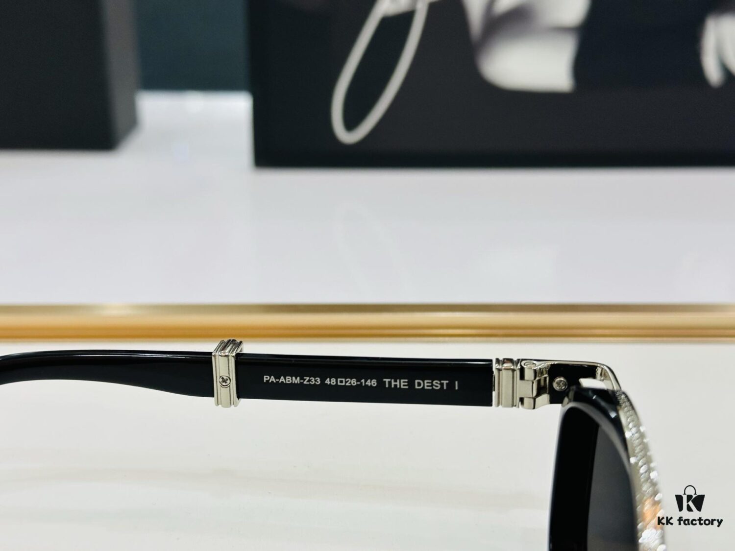 High-Quality MAYBACH Z33 Sunglasses, Exquisite Craftsmanship, Premium Feel, Model 48-26-146