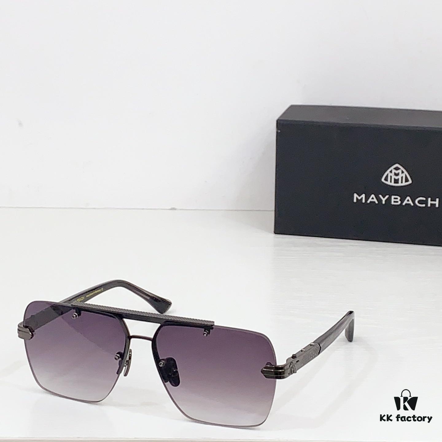 MAYBACH 180 The Bizster I Luxury Sunglasses – Premium K-Gold Vacuum Plated Hardware, Classic Men's Design