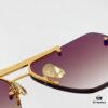MAYBACH 180 The Bizster I Luxury Sunglasses – Premium K-Gold Vacuum Plated Hardware, Classic Men's Design