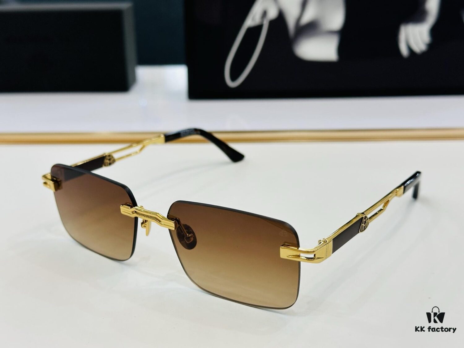 High-Quality MAYBACH Z26 Sunglasses, Exquisite Craftsmanship, Premium Feel