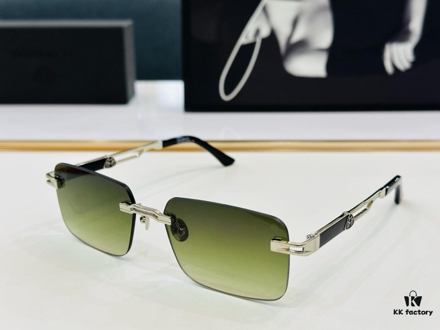 High-Quality MAYBACH Z26 Sunglasses, Exquisite Craftsmanship, Premium Feel