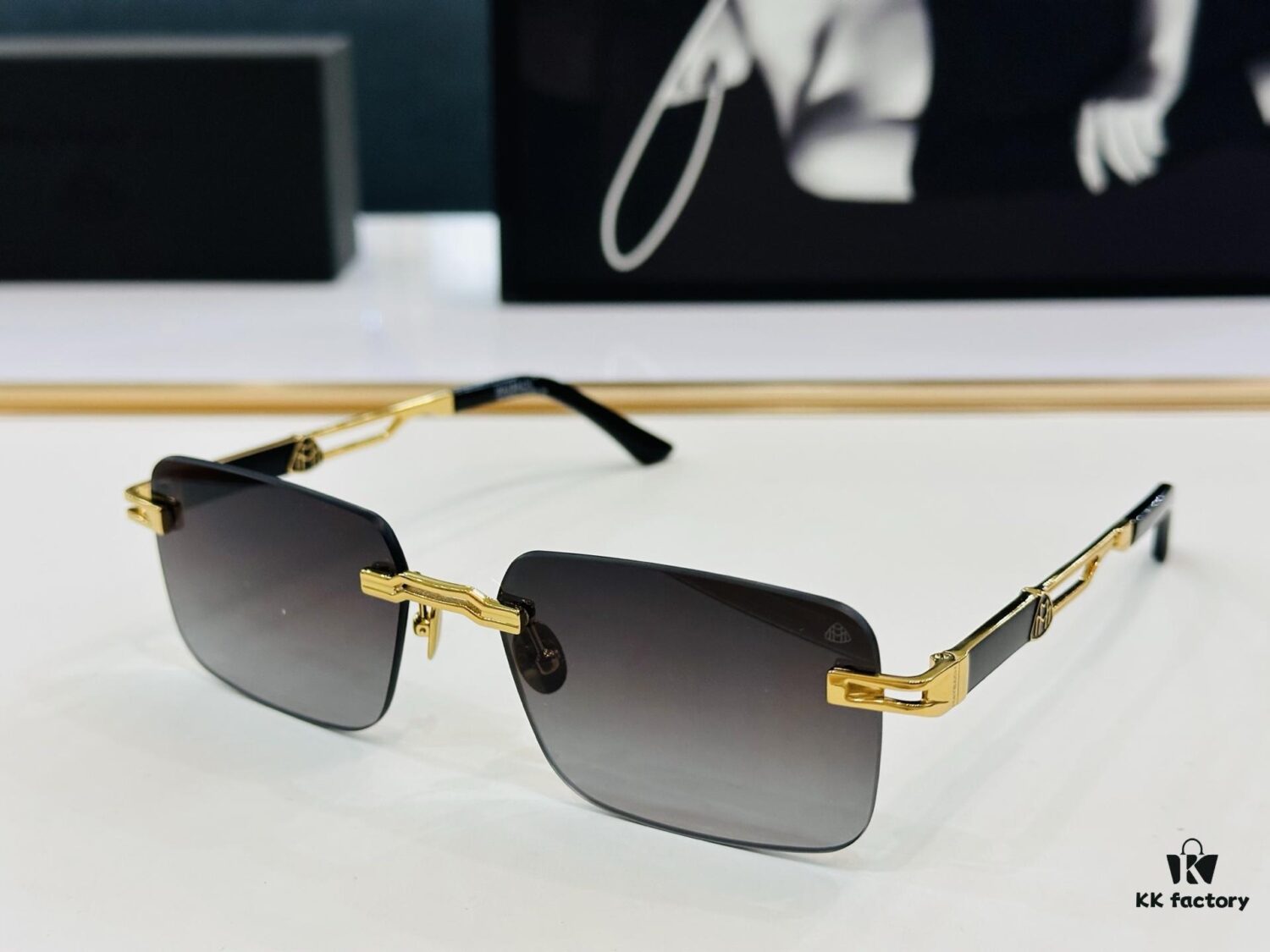 High-Quality MAYBACH Z26 Sunglasses, Exquisite Craftsmanship, Premium Feel