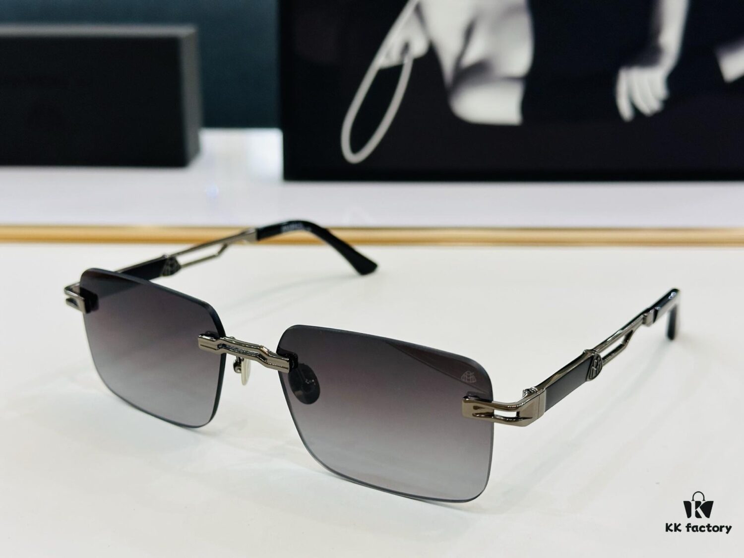 High-Quality MAYBACH Z26 Sunglasses, Exquisite Craftsmanship, Premium Feel