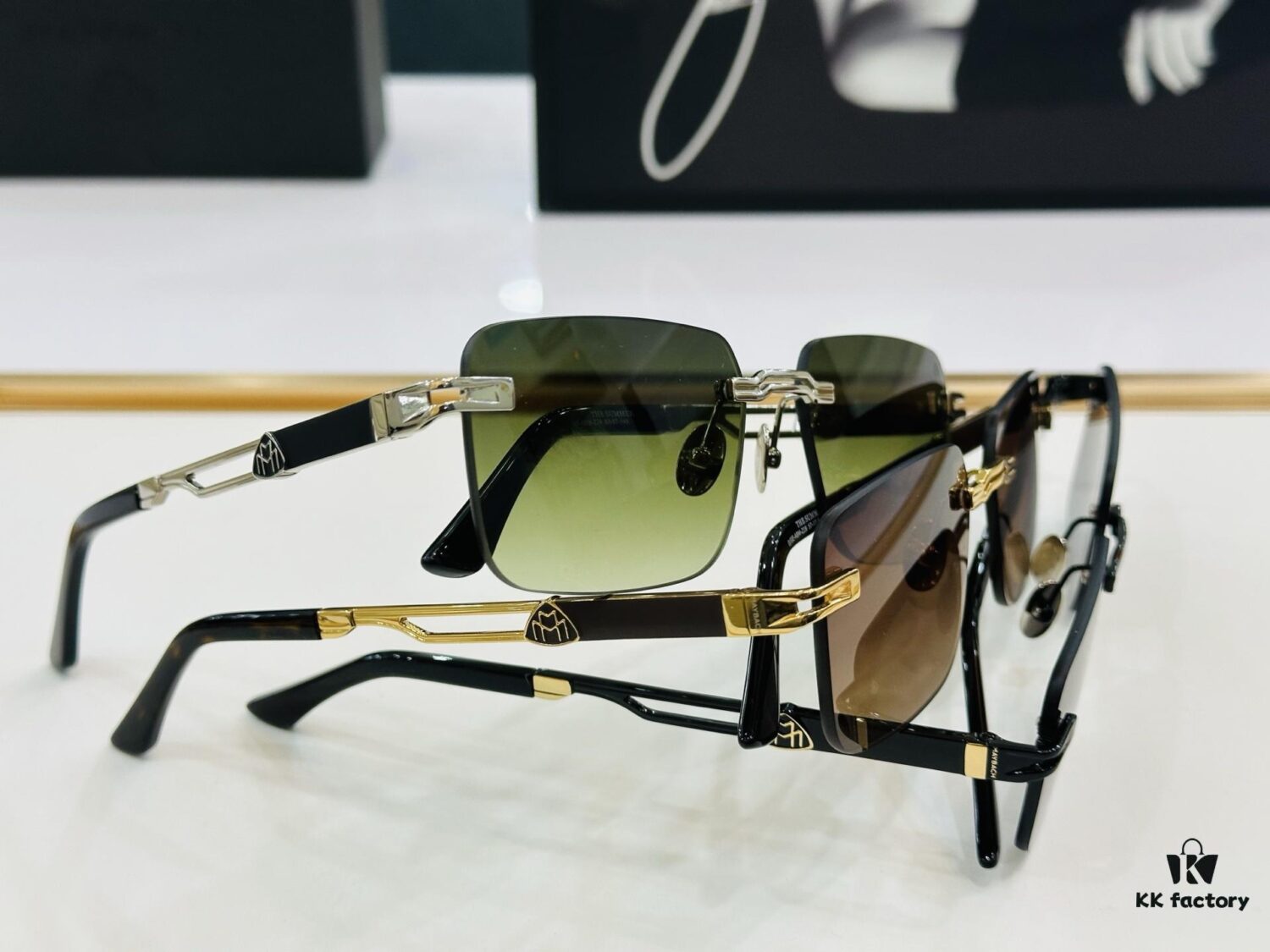 High-Quality MAYBACH Z26 Sunglasses, Exquisite Craftsmanship, Premium Feel