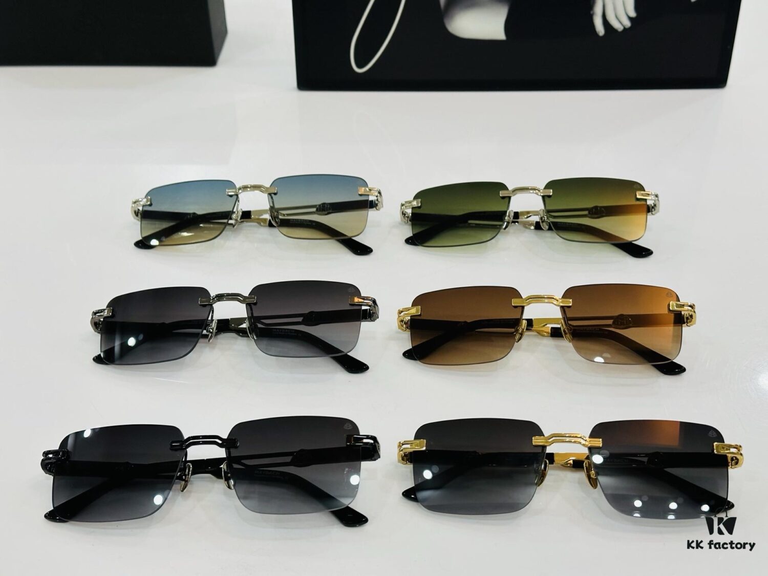 High-Quality MAYBACH Z26 Sunglasses, Exquisite Craftsmanship, Premium Feel