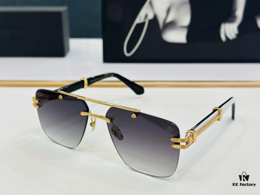 High-Quality MAYBACH Z102 Sunglasses, Exquisitely Crafted, Premium Feel, Size 61-17-145