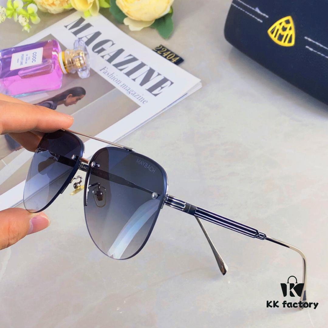 Maybac*ins Fashionable Metal Double-Bridge Oversized Pilot Sunglasses, Stylish Unisex Sun Glasses for Streetwear and Casual Outdoor Use with Strong Light Protection