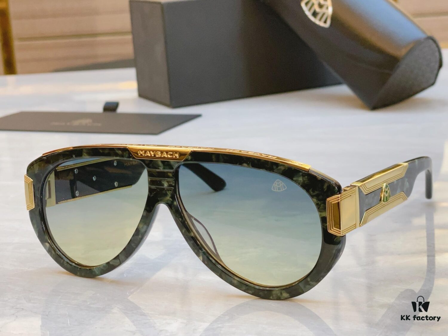 MAYBACH New Model Sunglasses, MODEL: THE IDOLI-A9, SIZE: 60-12-145