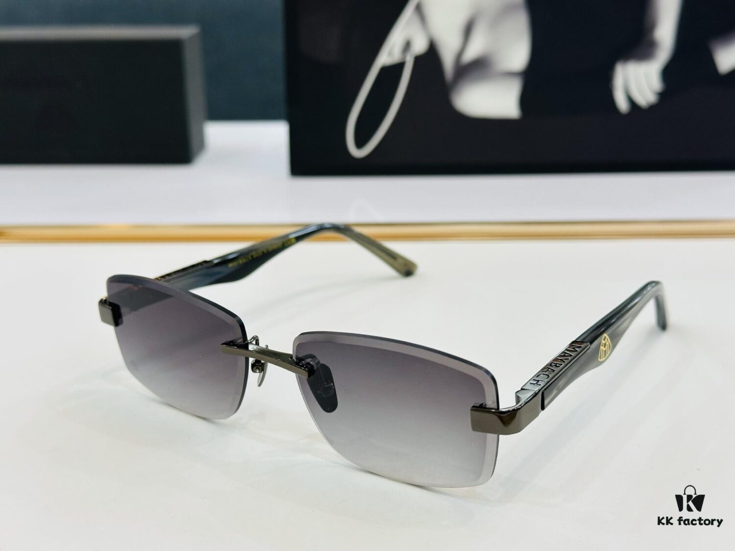 High-Quality MAYBACH Z129 Sunglasses, Exquisitely Crafted, Premium Feel, Size 58-17-145