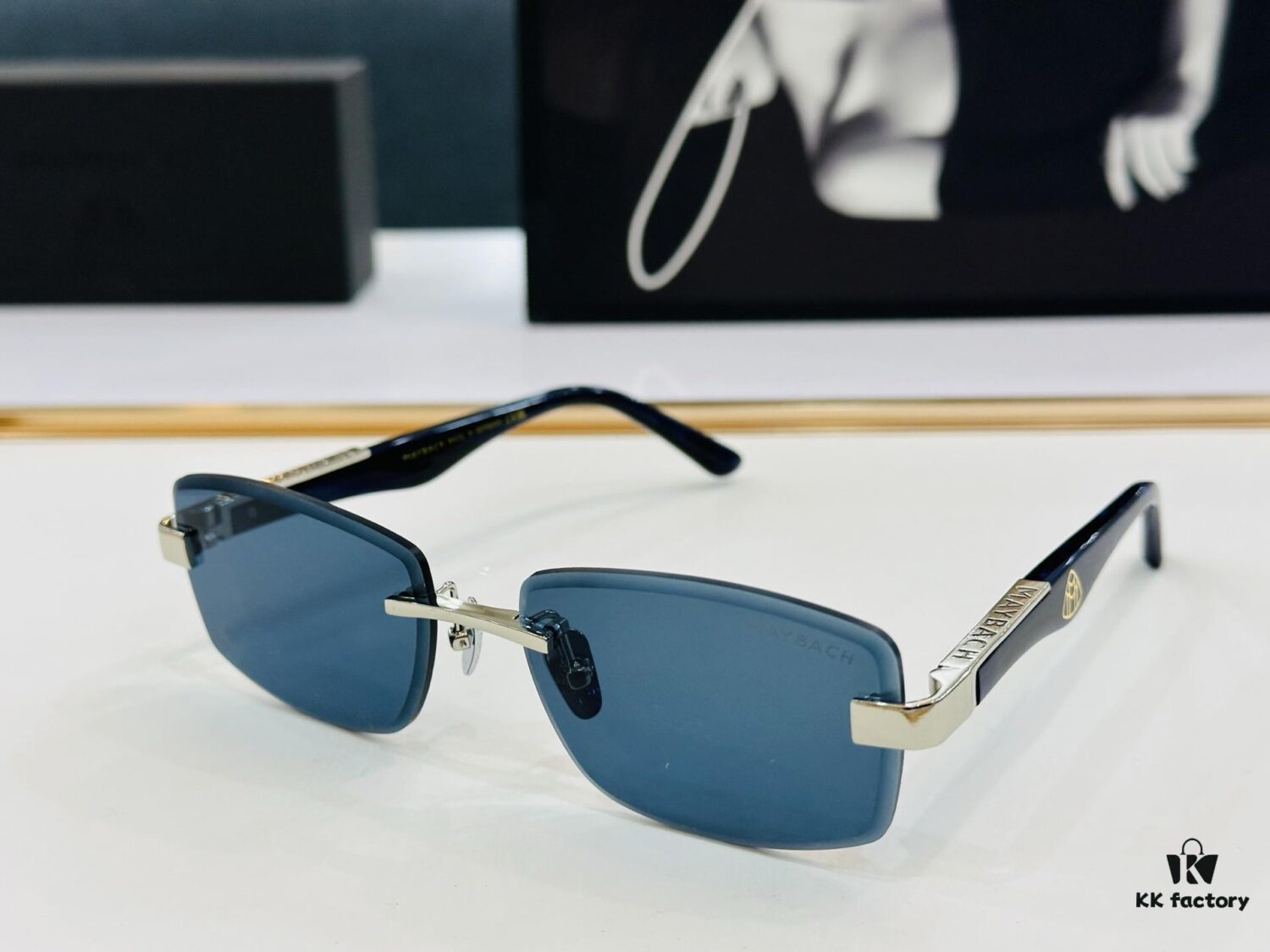 High-Quality MAYBACH Z129 Sunglasses, Exquisitely Crafted, Premium Feel, Size 58-17-145