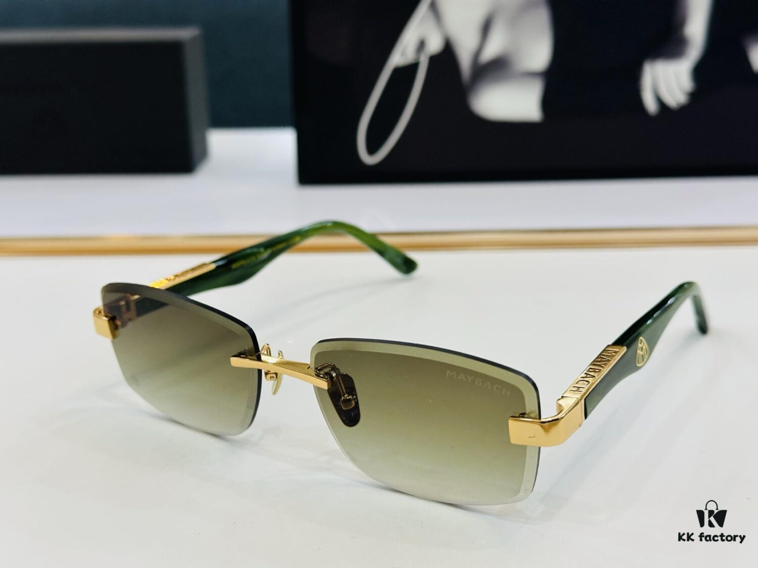 High-Quality MAYBACH Z129 Sunglasses, Exquisitely Crafted, Premium Feel, Size 58-17-145