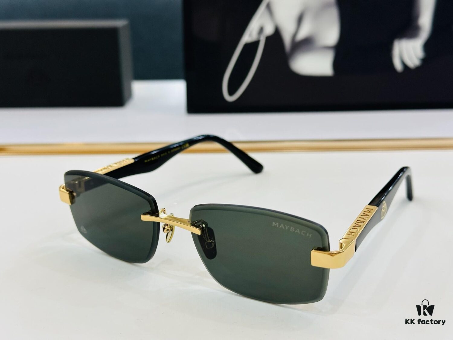 High-Quality MAYBACH Z129 Sunglasses, Exquisitely Crafted, Premium Feel, Size 58-17-145