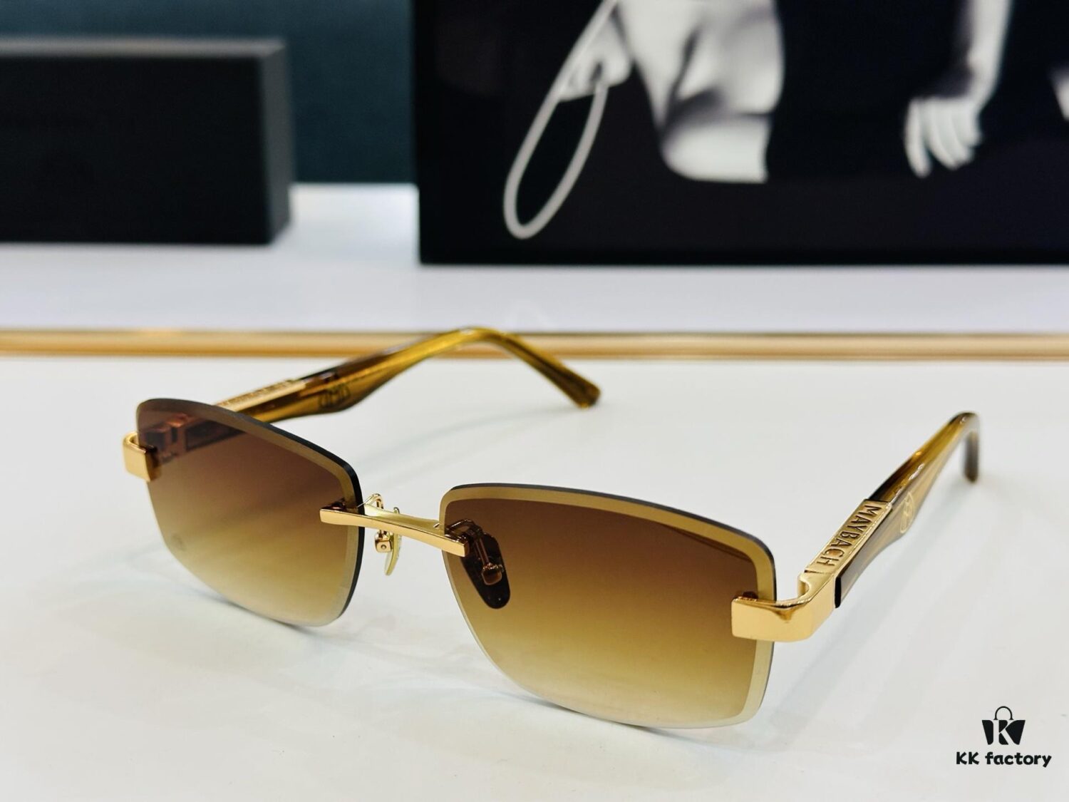 High-Quality MAYBACH Z129 Sunglasses, Exquisitely Crafted, Premium Feel, Size 58-17-145