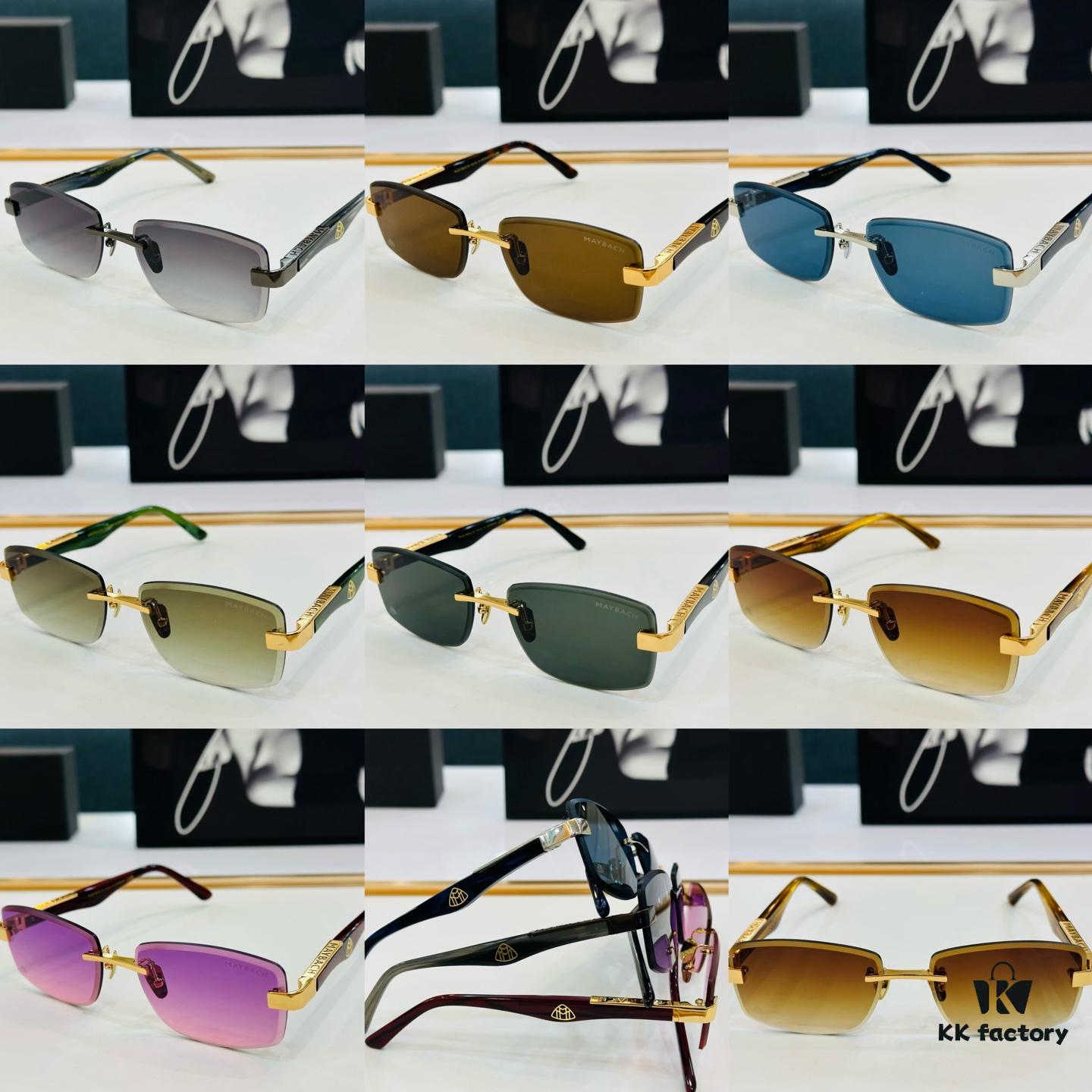 High-Quality MAYBACH Z129 Sunglasses, Exquisitely Crafted, Premium Feel, Size 58-17-145