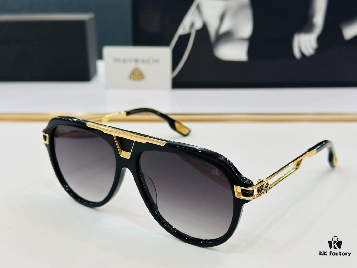 High-Quality MAYBACH Z125 Sunglasses, Exquisite Craftsmanship, Premium Feel