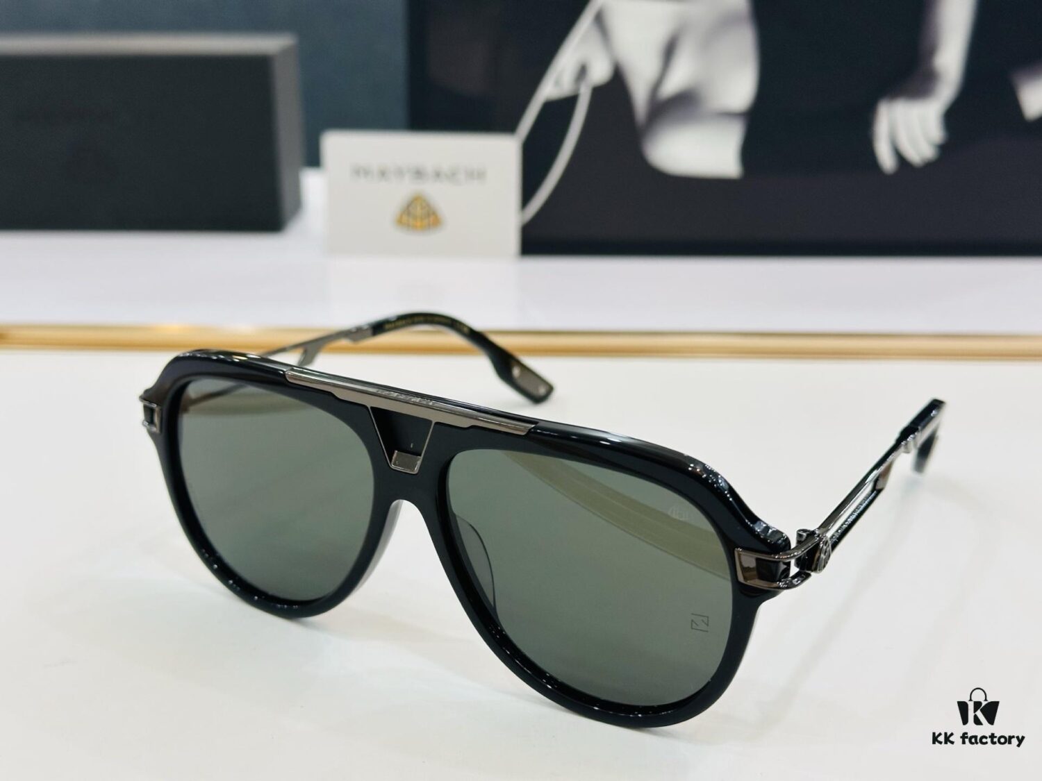 High-Quality MAYBACH Z125 Sunglasses, Exquisite Craftsmanship, Premium Feel