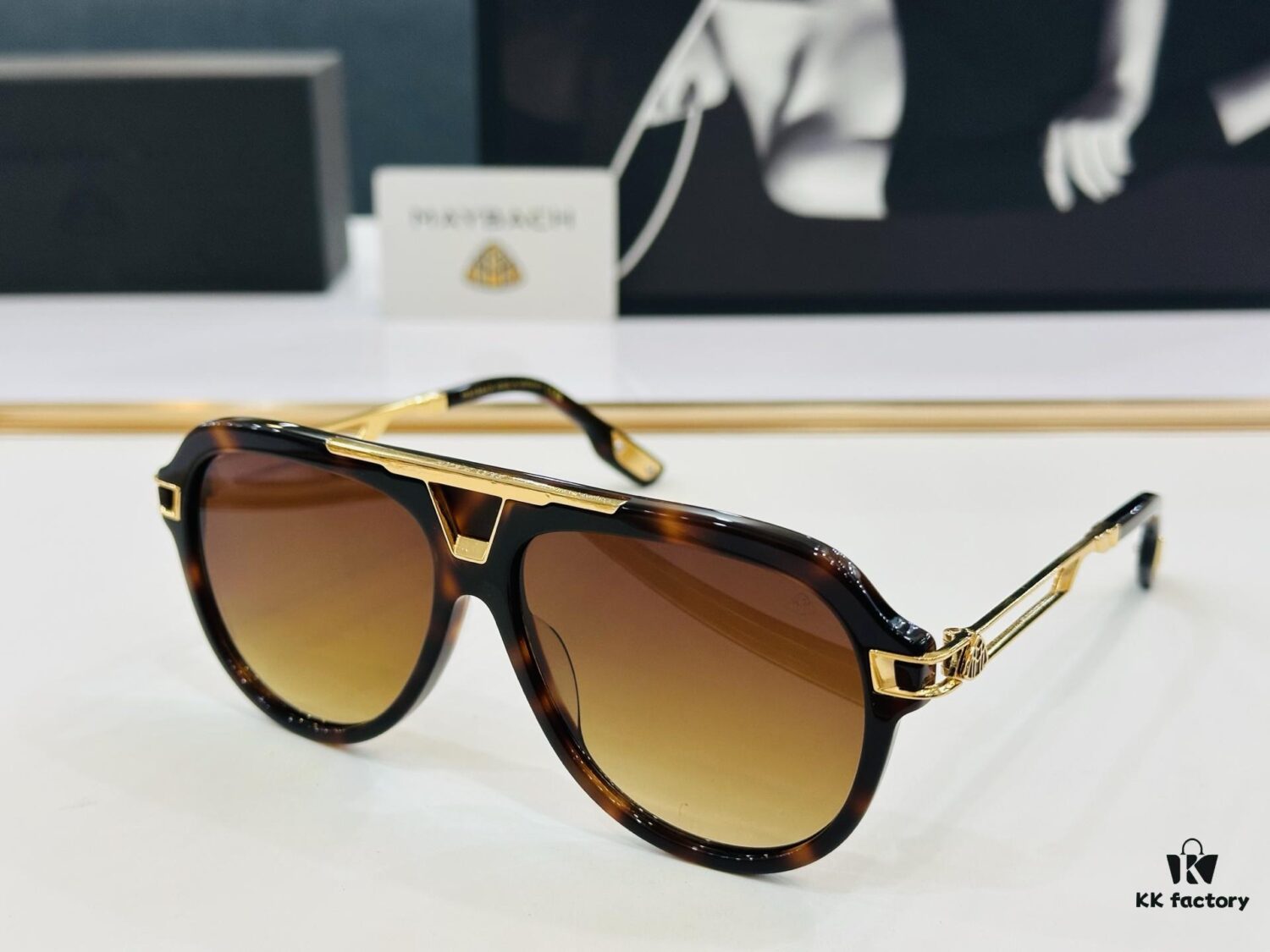 High-Quality MAYBACH Z125 Sunglasses, Exquisite Craftsmanship, Premium Feel