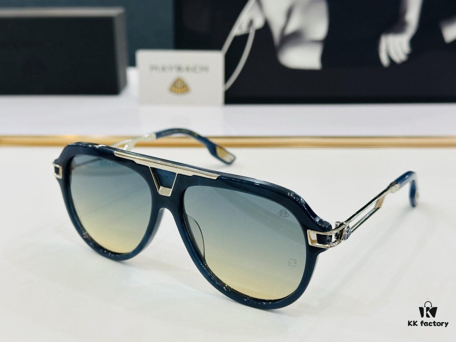 High-Quality MAYBACH Z125 Sunglasses, Exquisite Craftsmanship, Premium Feel