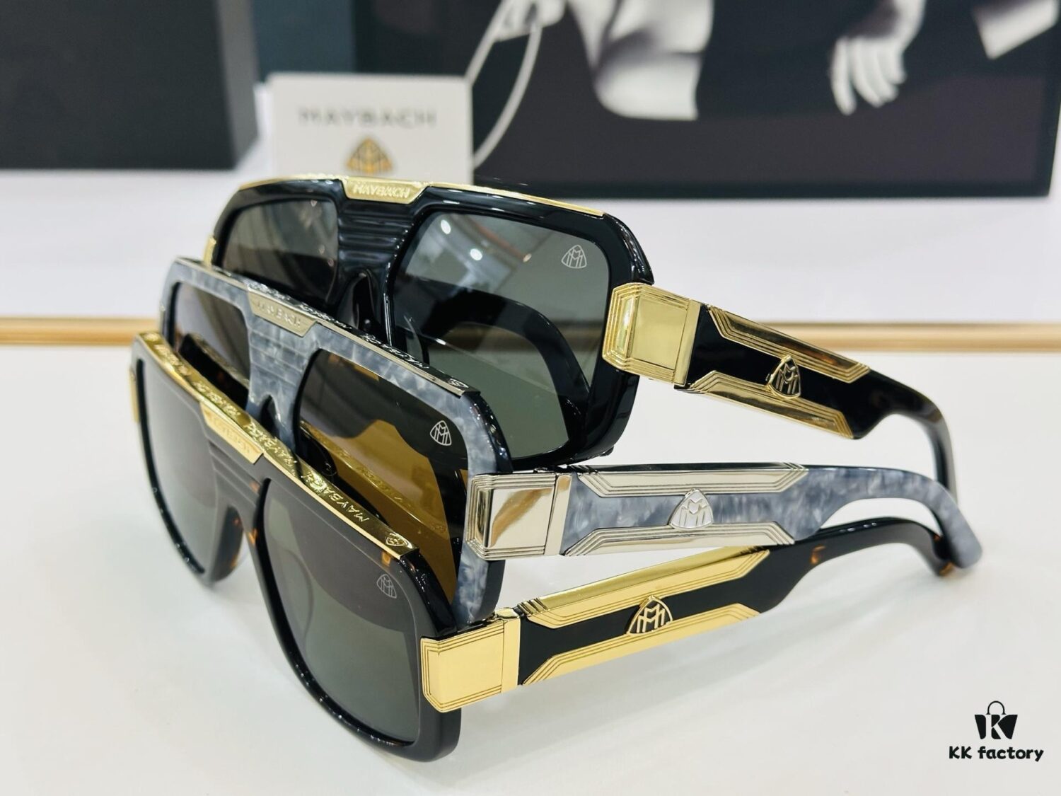 High-Quality MAYBACH A8 Sunglasses, Exquisitely Crafted, Premium Feel