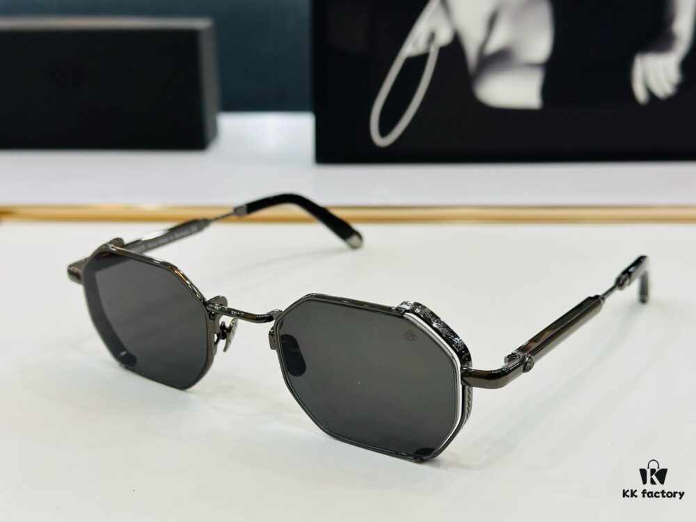 High-Quality MAYBACH Z33 Sunglasses, Exquisite Craftsmanship, Premium Feel, Size: 52-21-145