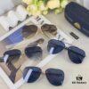 Maybach 2025 Summer New Men's Sunglasses, Fashionable Double-Bridge Aviator Sunglasses for Driving and Cycling, UV Protection