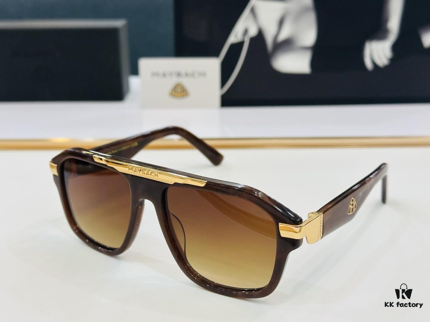 High-Quality MAYBACH Z115 Sunglasses, Exquisite Craftsmanship, Premium Feel