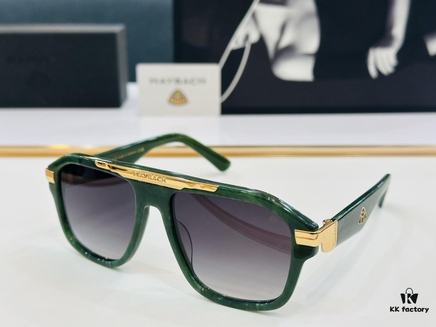 High-Quality MAYBACH Z115 Sunglasses, Exquisite Craftsmanship, Premium Feel