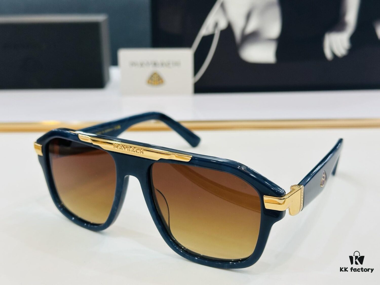 High-Quality MAYBACH Z115 Sunglasses, Exquisite Craftsmanship, Premium Feel
