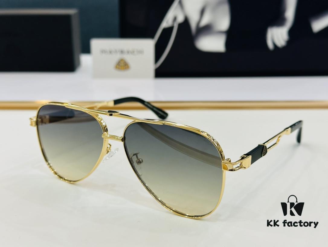 High-Quality MAYBACH Z1391 Sunglasses, Exquisite Craftsmanship, Premium Feel, Size 60-13-145